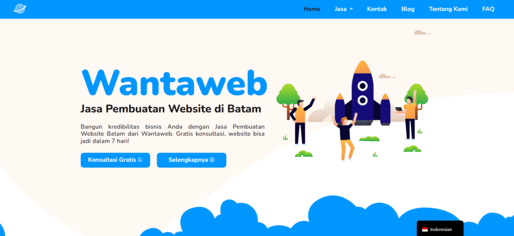 Wantaweb Jasa Pembuatan Website Batam
